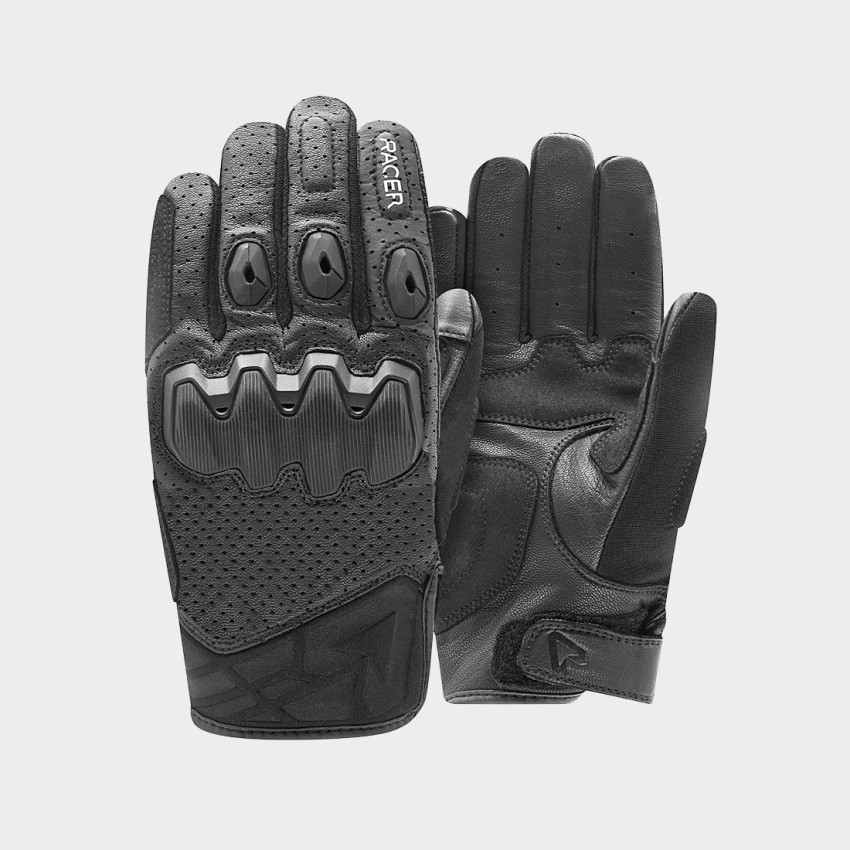 Motorradhandschuhe Sommer Roadster STREET MONSTER - Leder & Airflow | Racer 1927