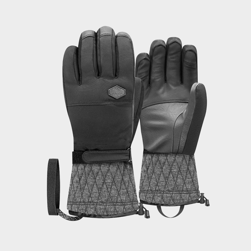 Gely 7 - Gants ski femme cuir Primaloft tactiles | RACER 1927
