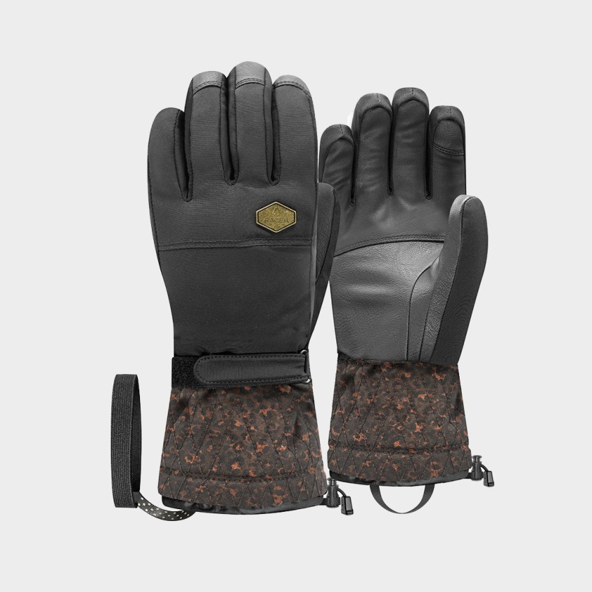 Gely 7 - Gants ski femme cuir Primaloft tactiles | RACER 1927