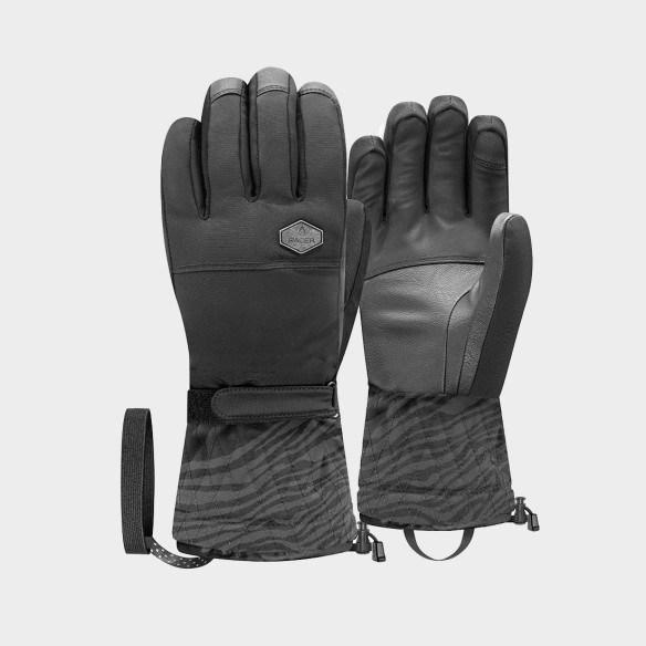 Gely 7 - Gants ski femme cuir Primaloft tactiles | RACER 1927