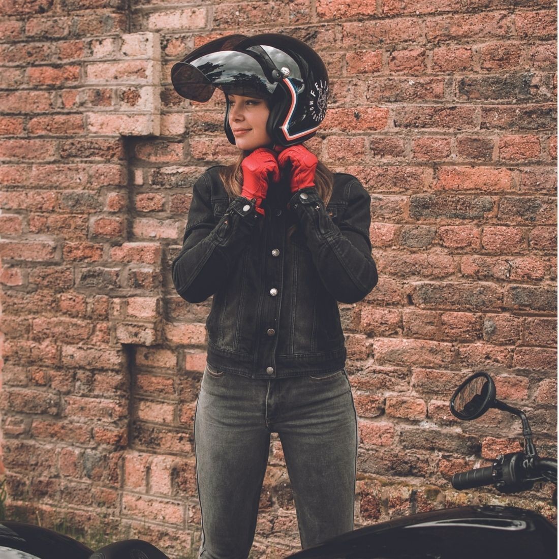 RACER1927® - SHIRLEY - Guanti da moto estivi da donna