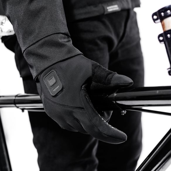 Beheizbare Fahrradhandschuhe E-GLOVE 4 - Racer | Wasserdicht