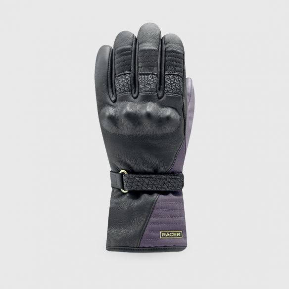 Bella winter 3 - Gants moto hiver femme en cuir | RACER 1927