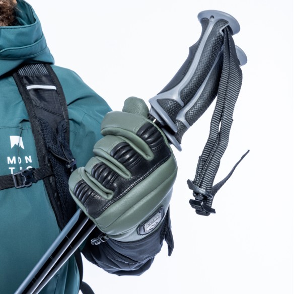90 Leather 2 - Gants ski cuir souples et chauds | RACER 1927