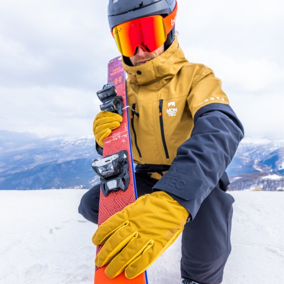 Lodge - Gants ski cuir polyvalents Primaloft | RACER 1927