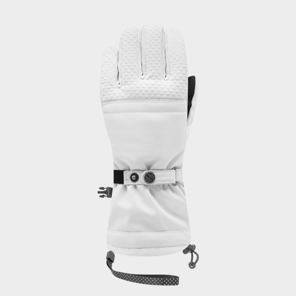 Guantes de esquí Cairn Abyss In 2 C-tex (White Zigzag) Mujer