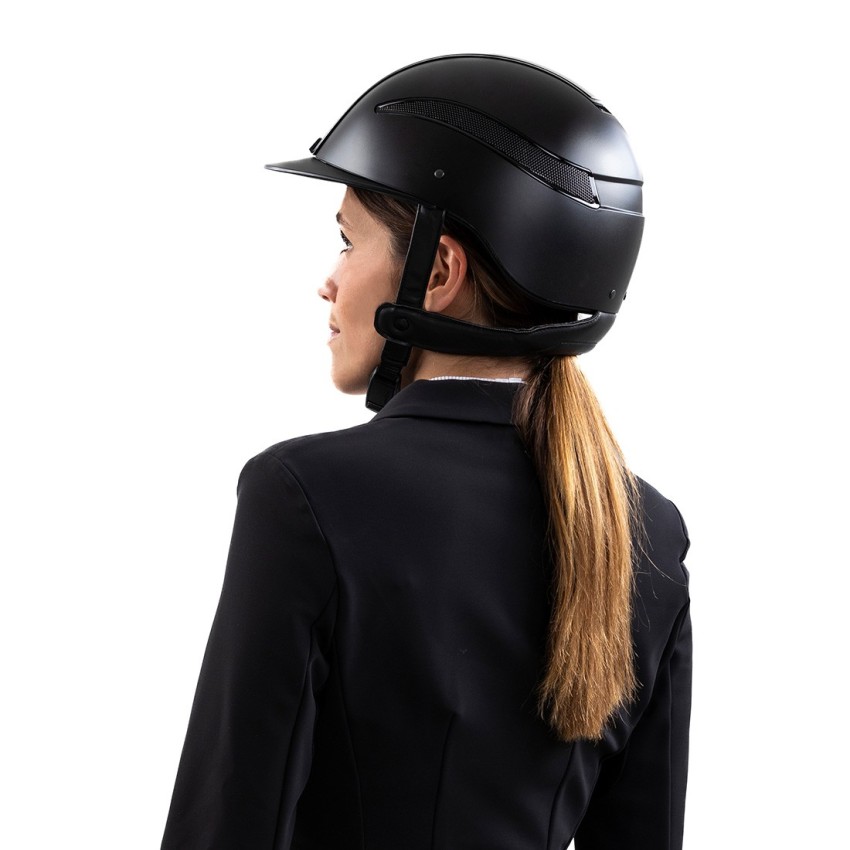 RACER 1927 - CASCO SPORT ABSTRACTION - Casco da equitazione con visiera corta
