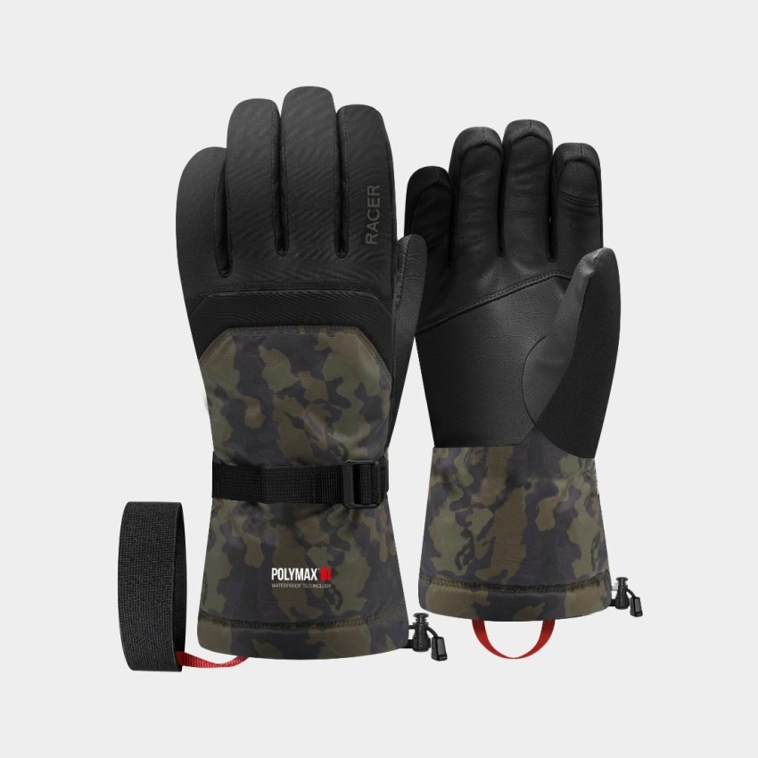 Guantes de esquí BASALT 5 para principiantes - Racer | Estilo y eficacia