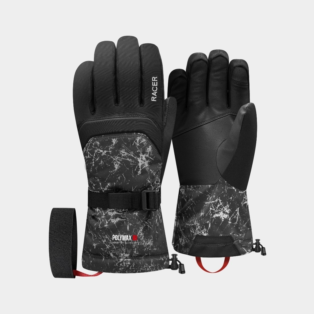 Basalt 5 - Gants ski homme modernes Polymax | RACER 1927