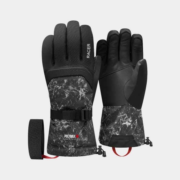 Guanti da sci BASALT 5 per principianti - Racer | Stile ed efficienza