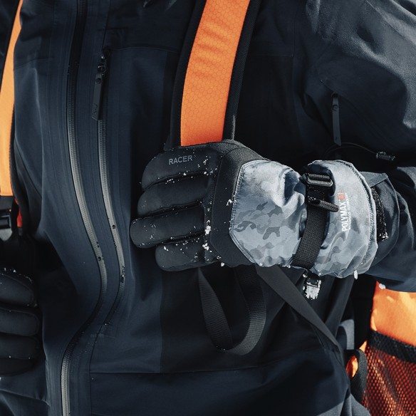 Basalt 5 - Gants ski homme modernes Polymax | RACER 1927
