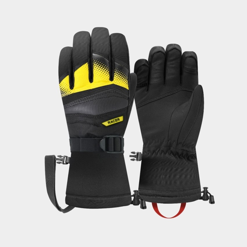 Gants ski colorés enfant VENOM 5 - Racer | Chauds & imperméables