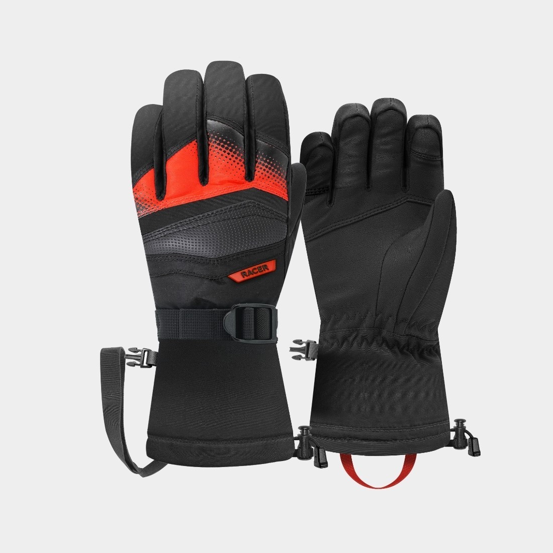 Gants ski colorés enfant VENOM 5 - Racer | Chauds & imperméables