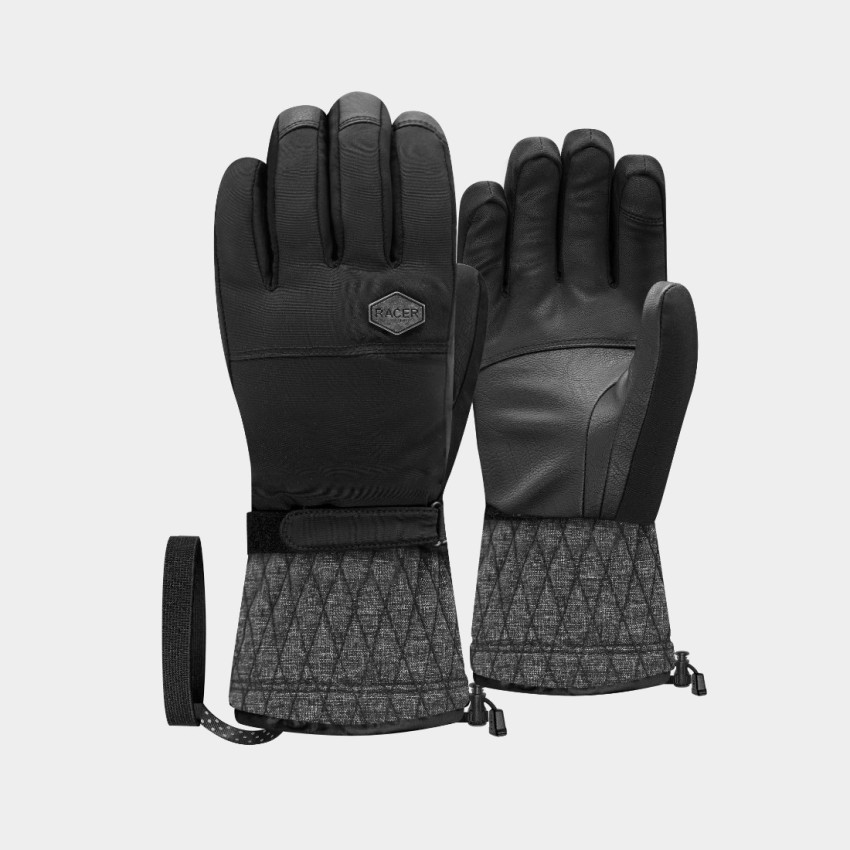 Gely 7 - Gants ski femme cuir Primaloft tactiles | RACER 1927
