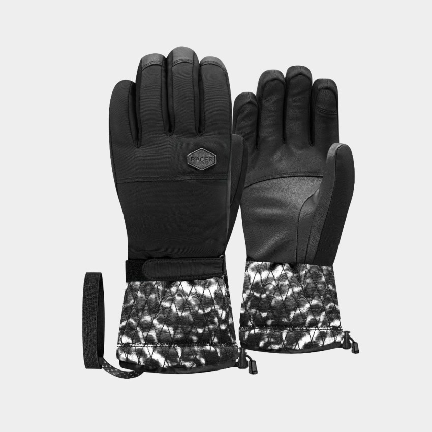 Gely 7 - Gants ski femme cuir Primaloft tactiles | RACER 1927