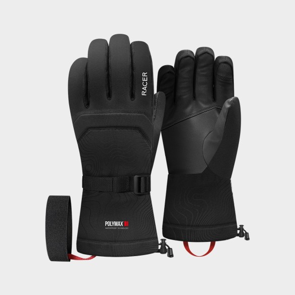 Basalt 5 - Gants ski homme modernes Polymax | RACER 1927