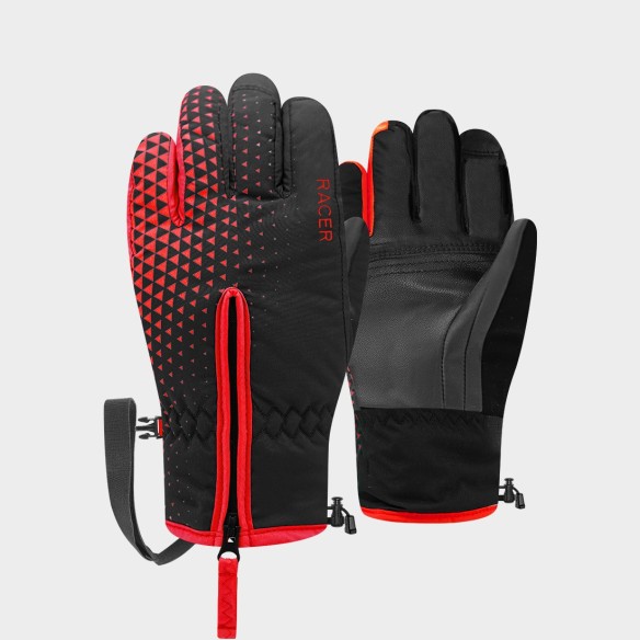 G winter 4 - Gants ski enfant zip facile et chauds | RACER 1927