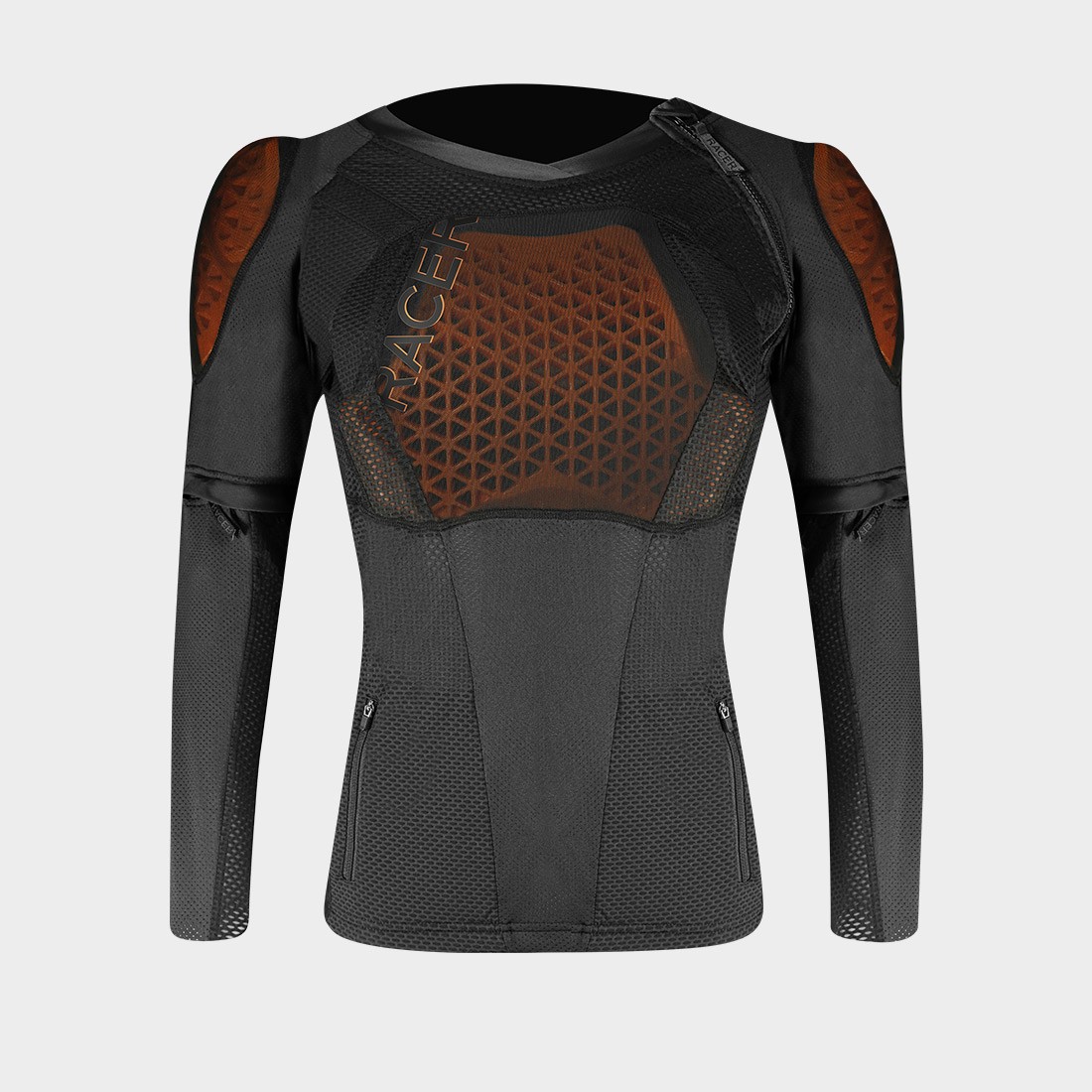 alpha top plastron de protection vtt enduro isabeau courdurier