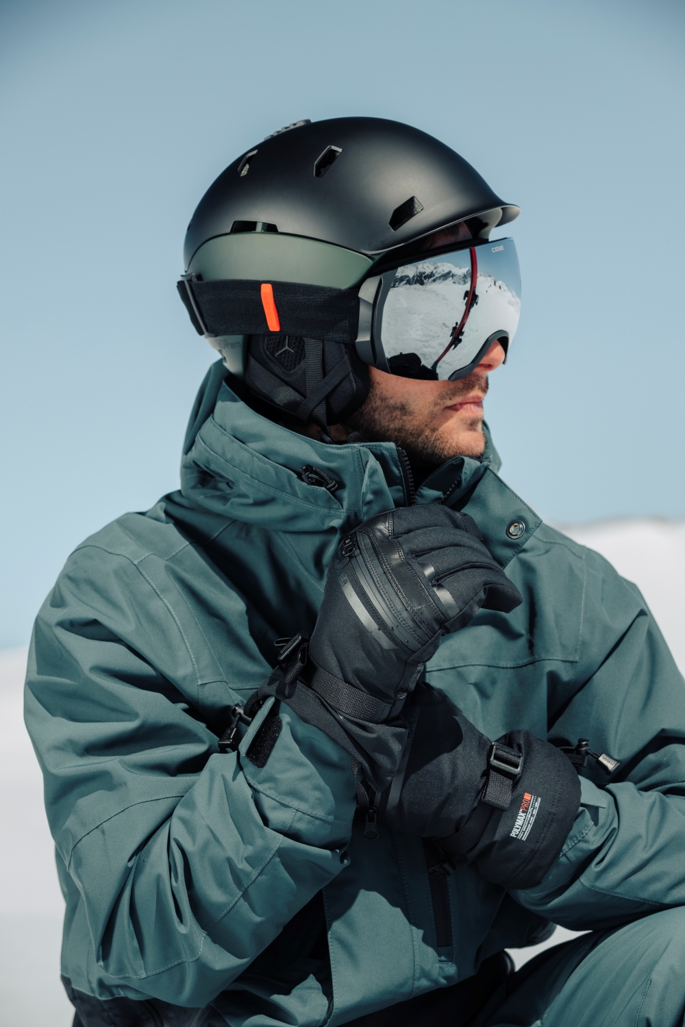 QKURT Gants De Ski Moufles Hommes Femmes - Écran Tactile, Imperméables, Chauds Pour Hiver