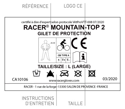 RACER1927® – MOUNTAIN ELBOW - Coudière - Protections vélo
