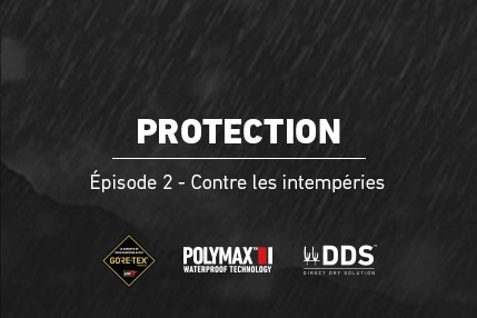 Protection contre les intempéries Gore-Tex®, DDS™ et POLYMAX™, quels sont les avantages et les différences ?